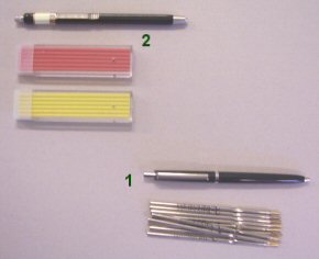 1. Sølvpen / Sølvstifter